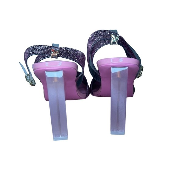 She Is Cheval “Did My Heart Love, ‘Til Now?” Limited Edition Sparkle Pink Wedge - Picture 5 of 13